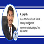 Interview N Logesh HOD Hotel and Catering Management at Mohamed Sathak College Of Arts And Science Chennai
